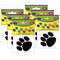 Teacher Created Resources® Colorful Paw Prints Mini Accents, 6 Packs of 36